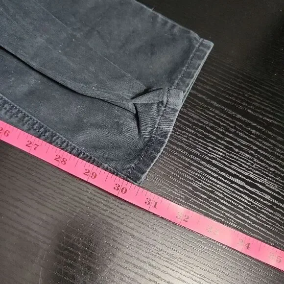 Banana Republic Pants 31/30 black Chinos Casual Classic Fit Versatile‎ Modern - Picture 6 of 7